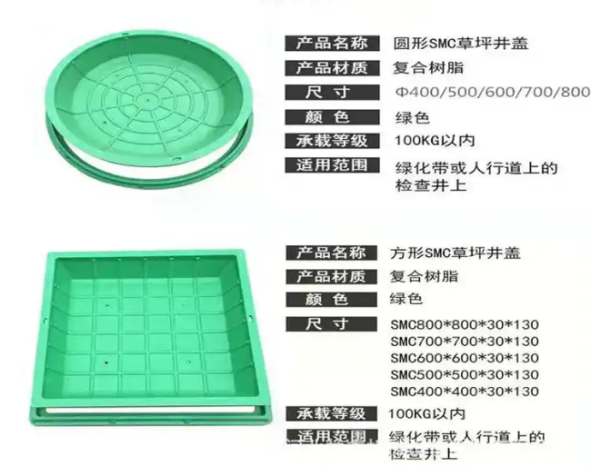 东莞树脂复合种植井盖展示